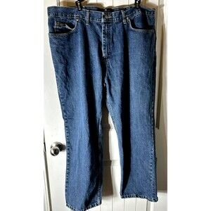 Lee Jeans Mens Relaxed Fit Straight Leg 42x30 Medium Wash